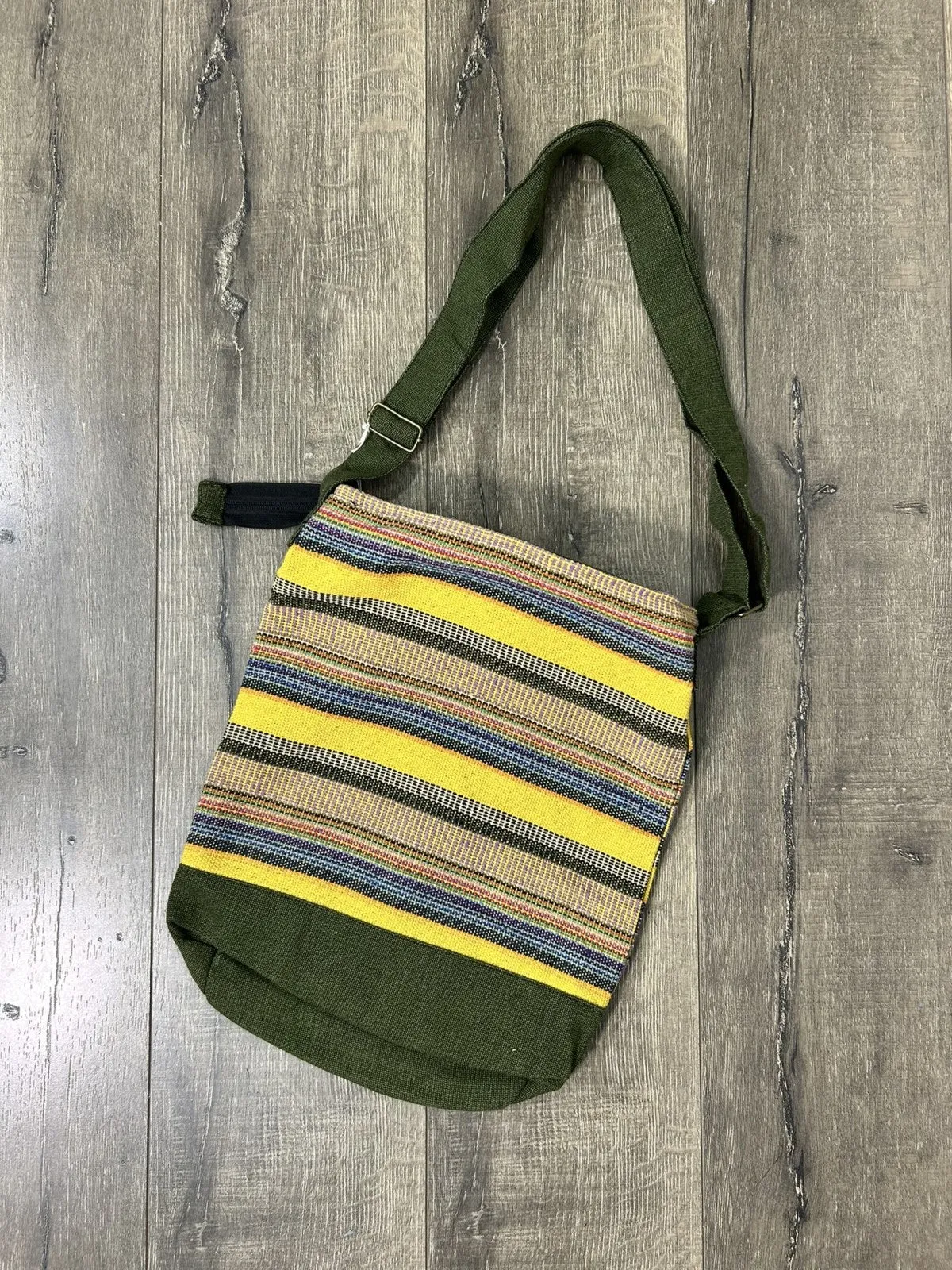 Striped Shoulder Bag
