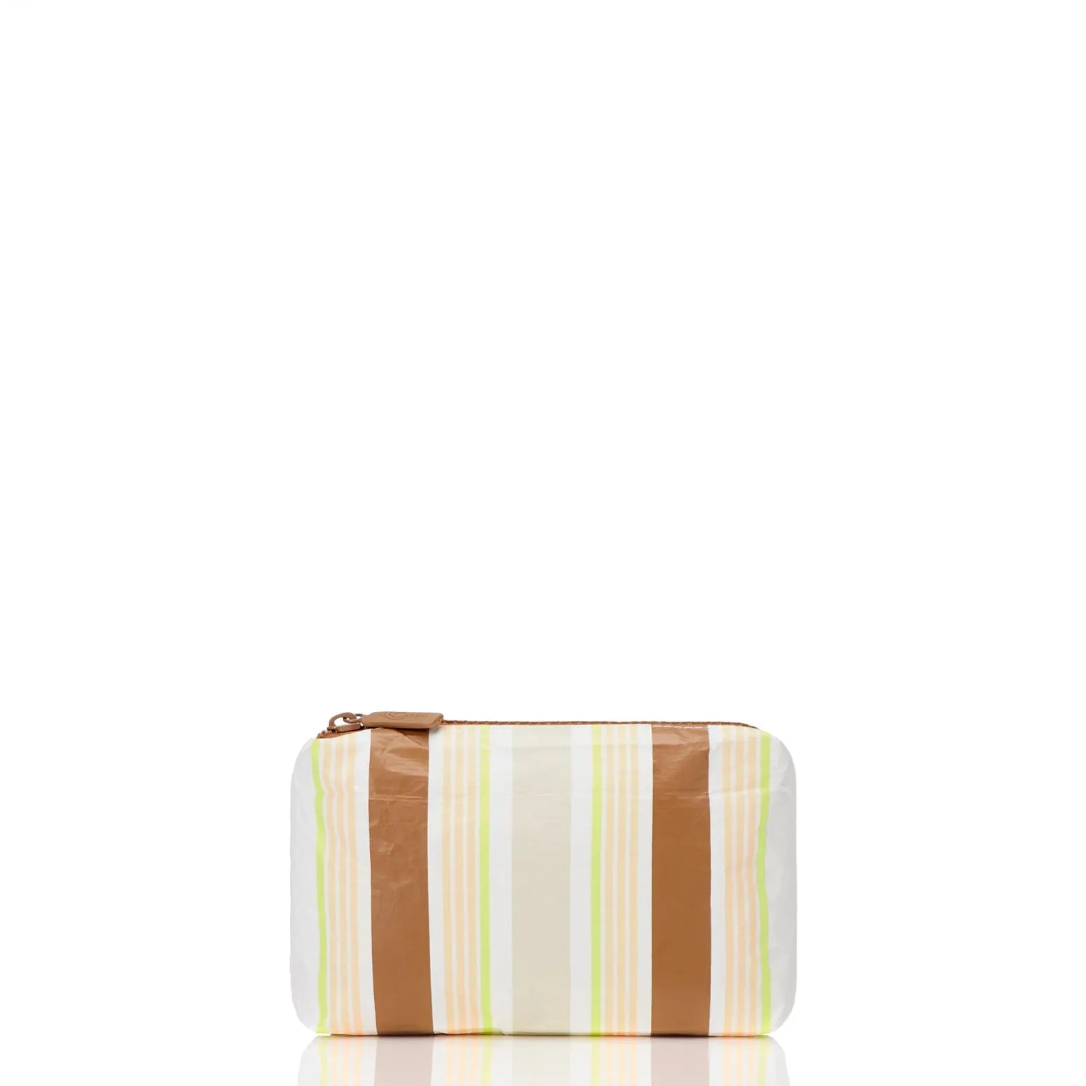 Stripes Mini Pouch Toffee