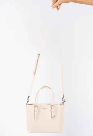 Structured Cross Body Bucket Bag