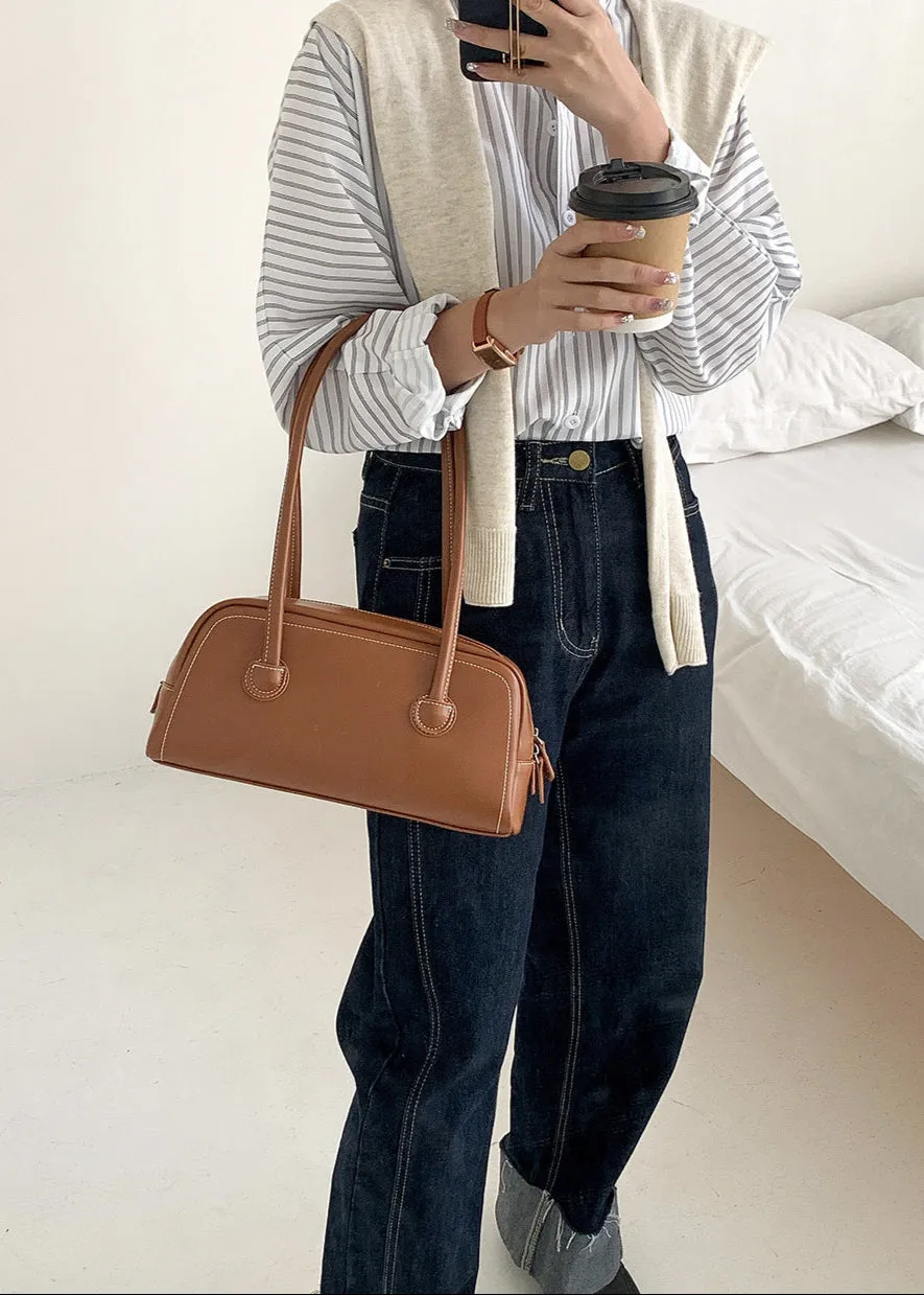 StructuRed Mini Shoulder Bag – Timeless Compact Handbag