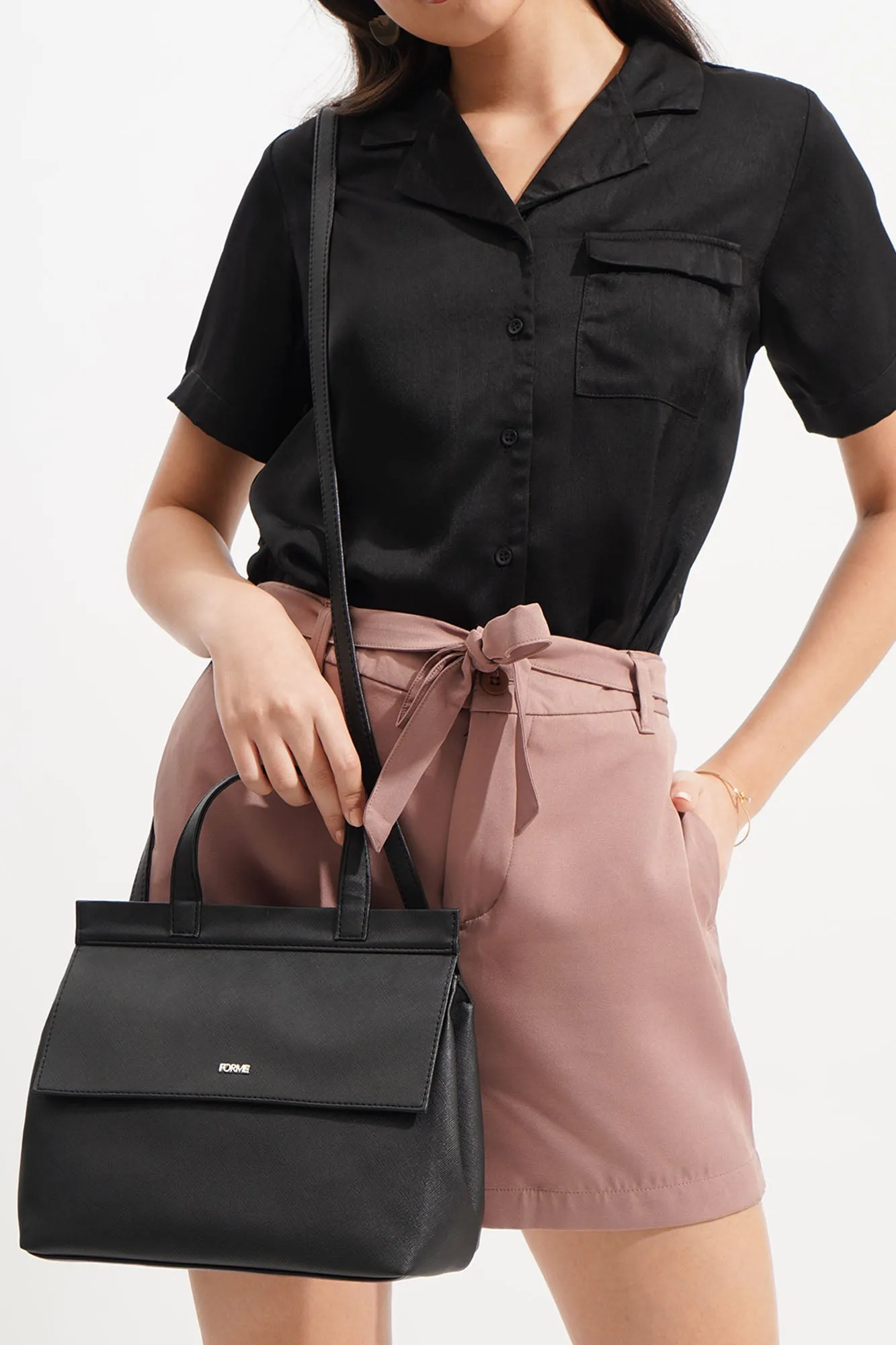 Structured Sling Bag