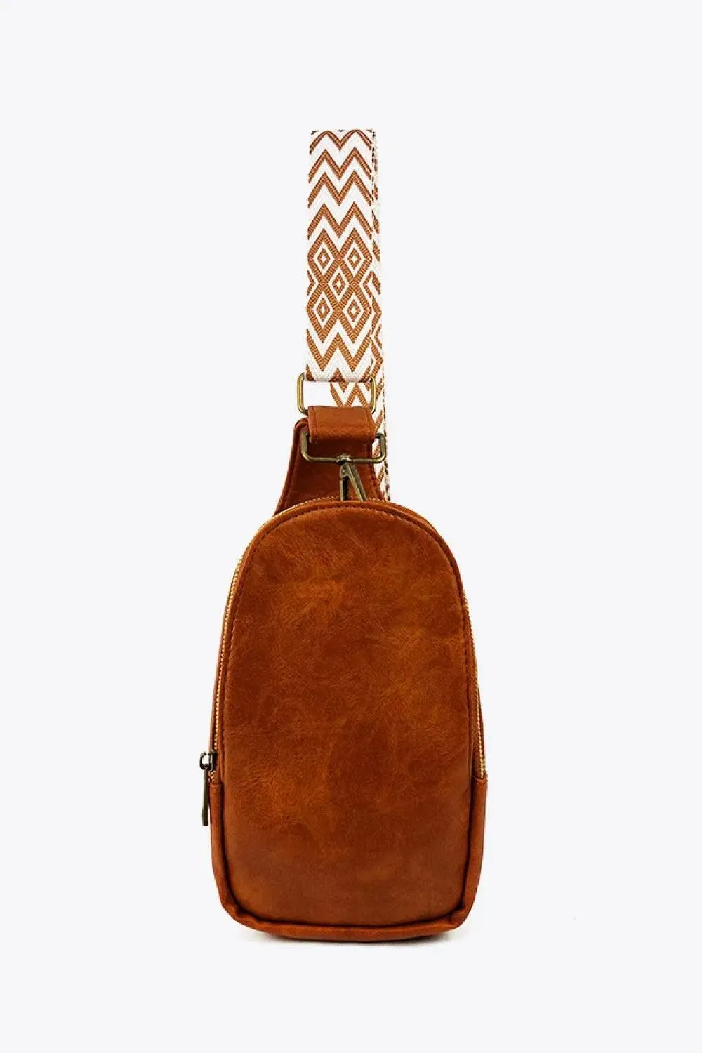 Stylish Adjustable PU Leather Sling Bag - Look Great On the Go!