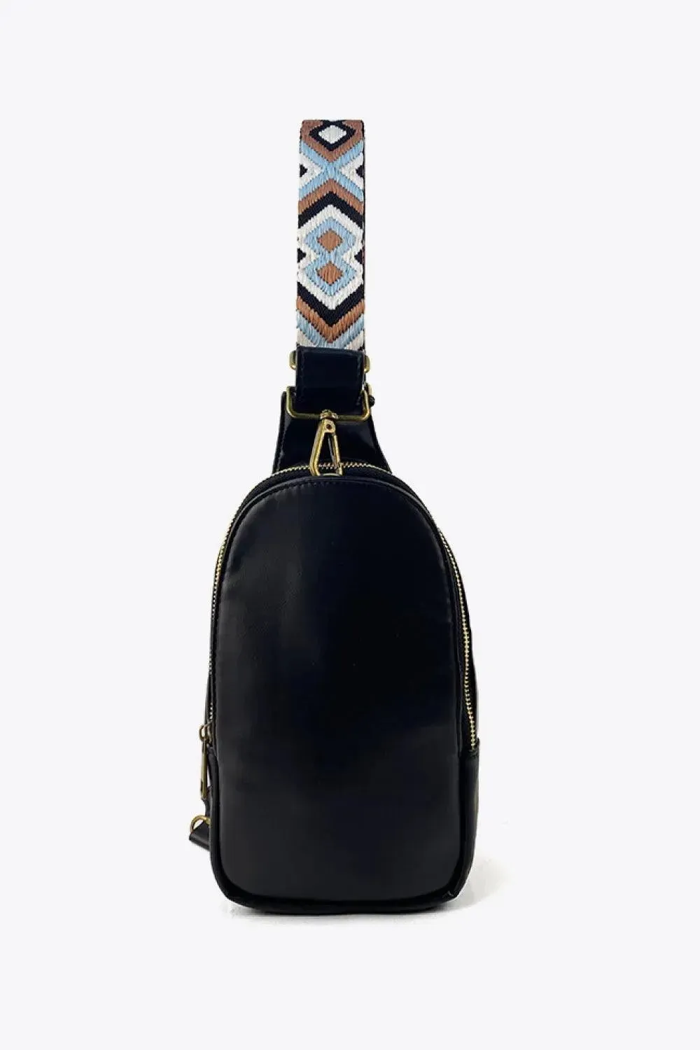 Stylish Adjustable PU Leather Sling Bag - Look Great On the Go!