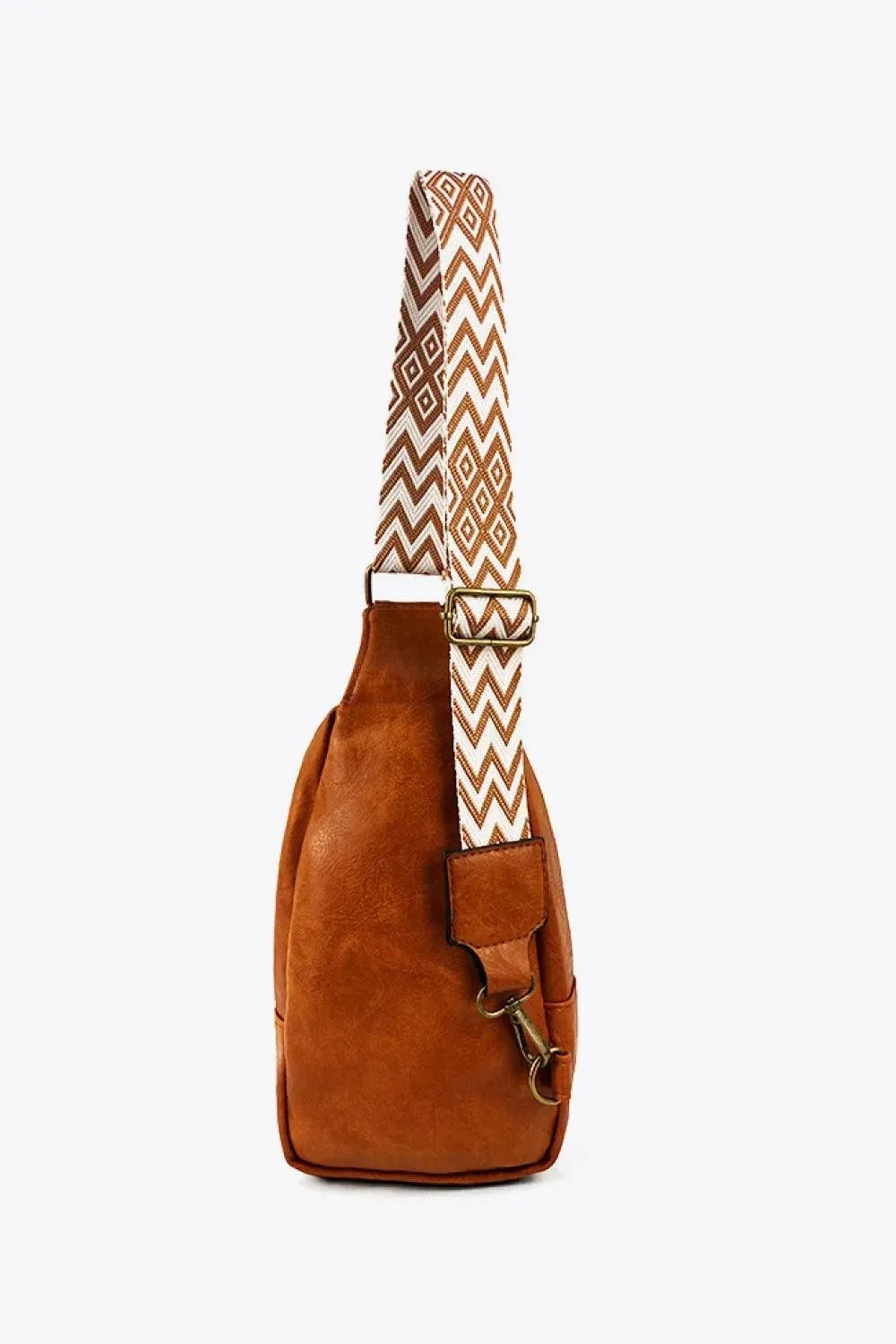 Stylish Adjustable PU Leather Sling Bag - Look Great On the Go!