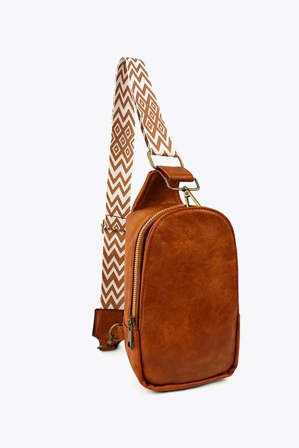 Stylish Adjustable PU Leather Sling Bag - Look Great On the Go!
