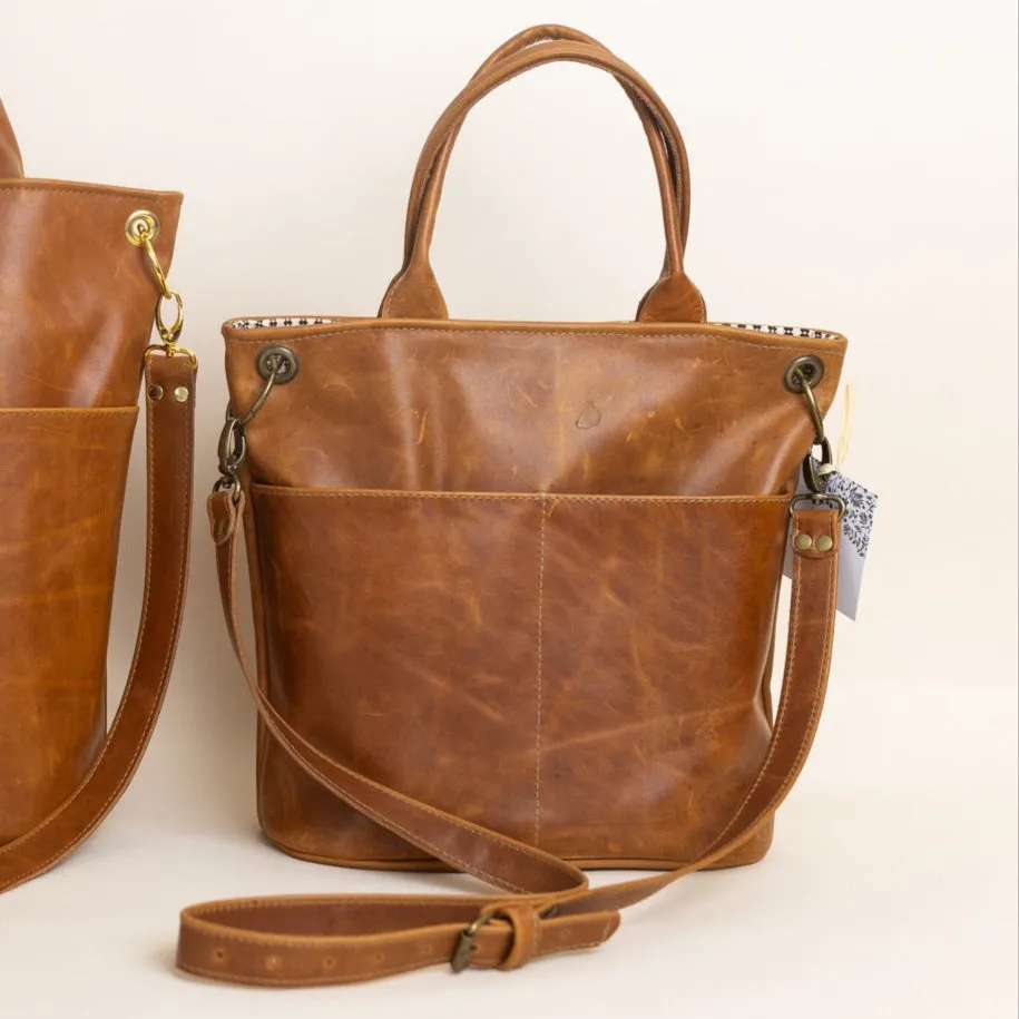 Sutton Jr Tote with Handles MADE TO ORDER