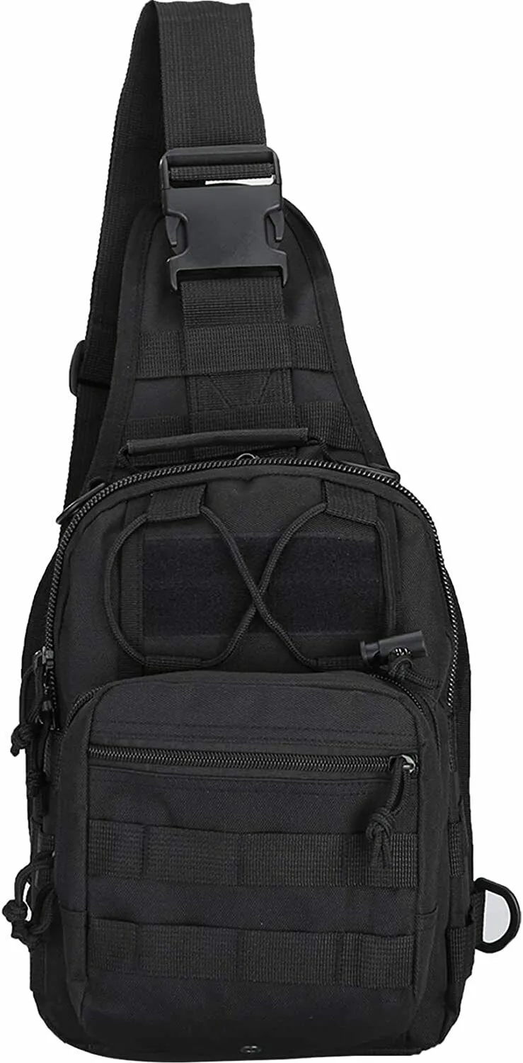 Tactical Sling Bag for man | Black