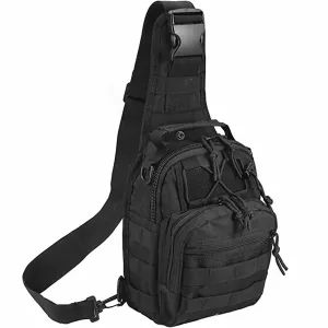 Tactical Sling Bag for man | Black