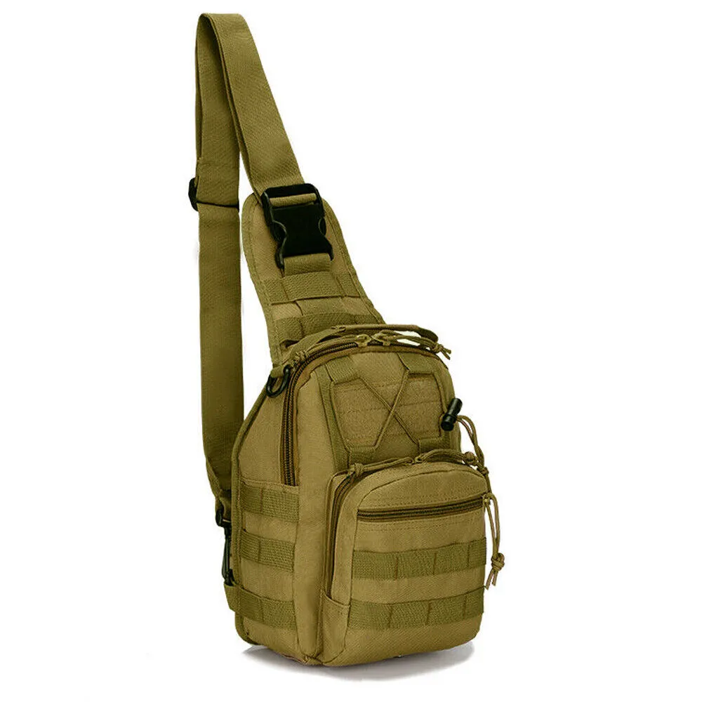 Tactical Sling Chest Bag | Khaki