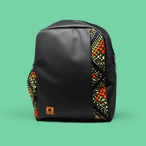 Taoo Backpack: Green/Blue Arrows