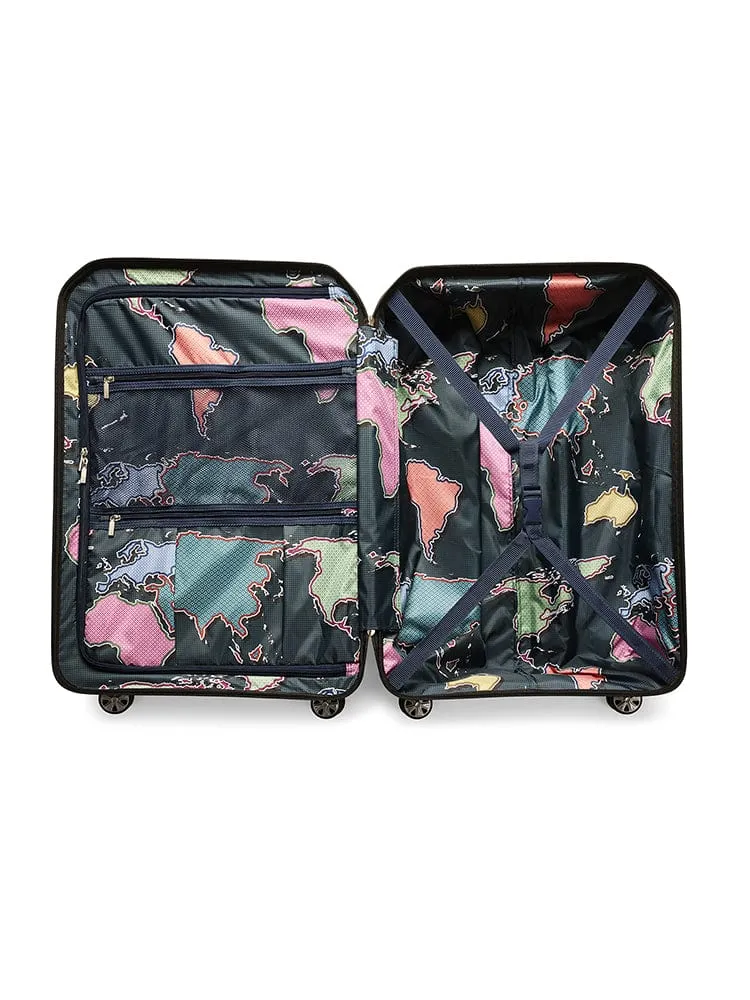 Ted Baker Flying Colours Medium 4 Wheel Trolley Case