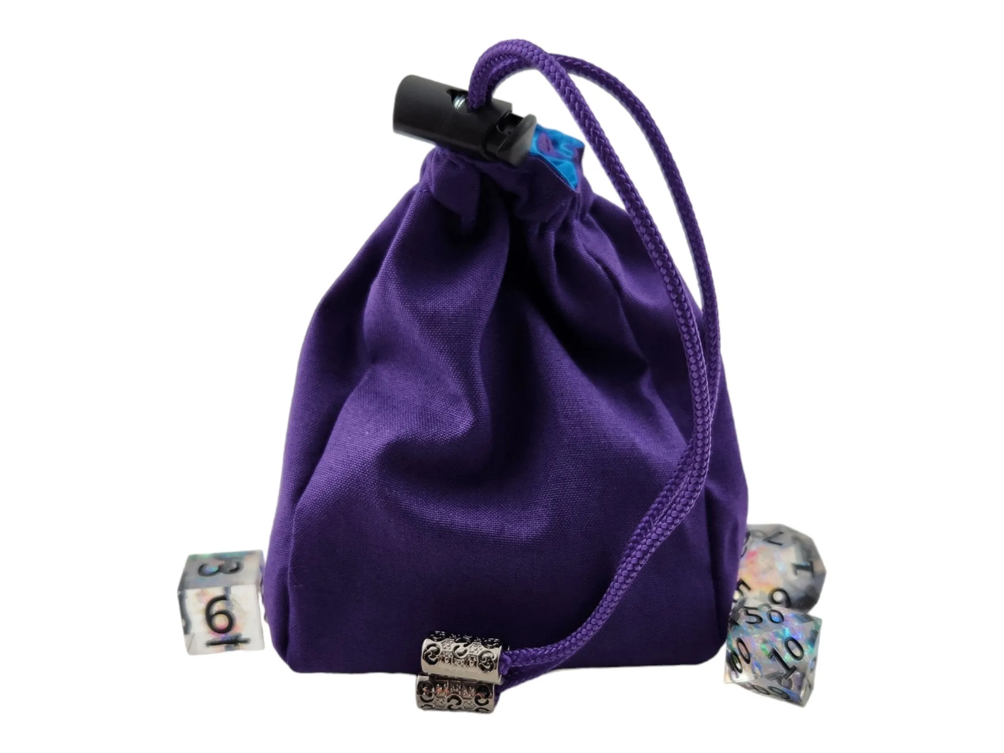 tentacle dice bag, purple