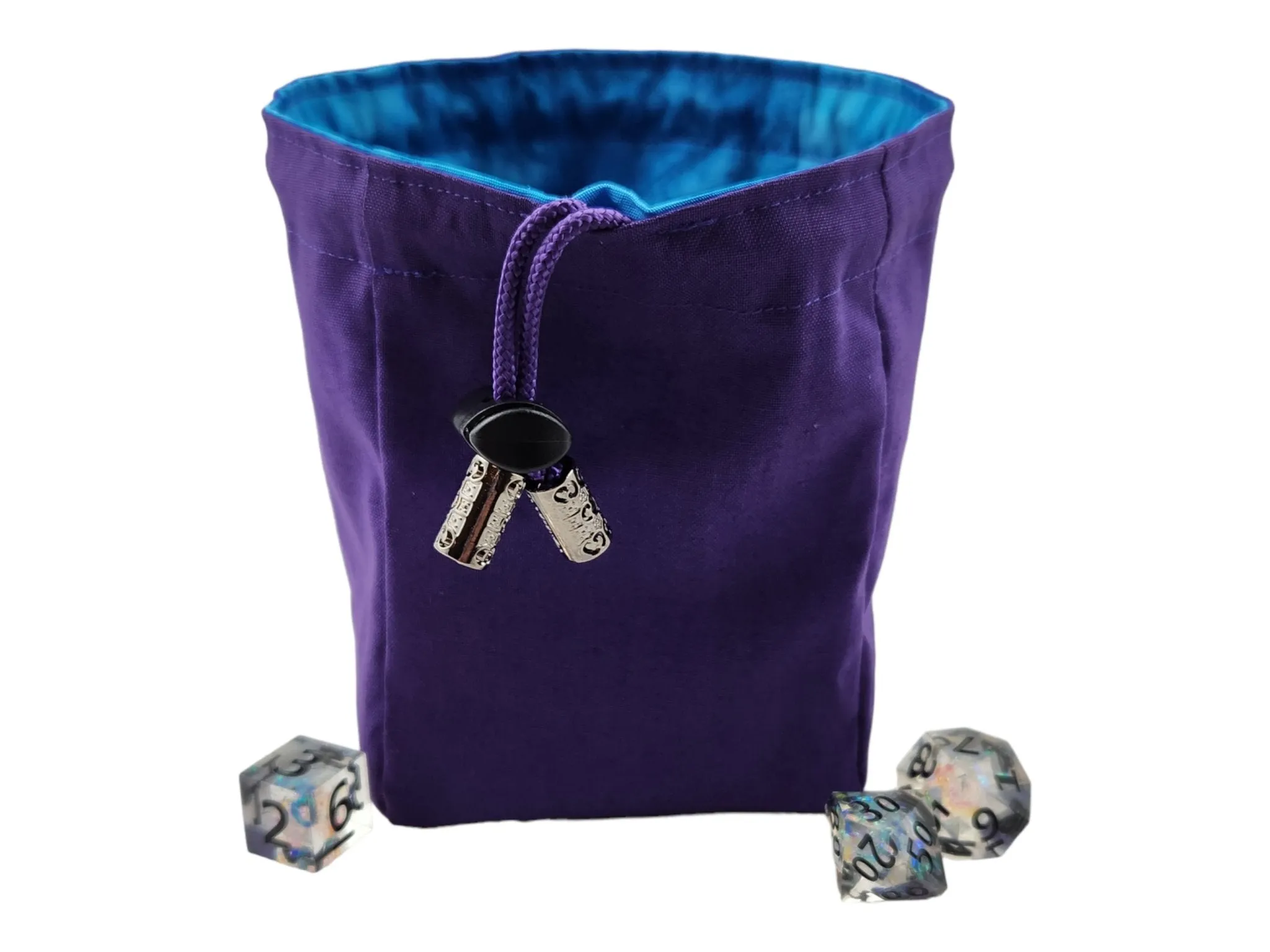 tentacle dice bag, purple