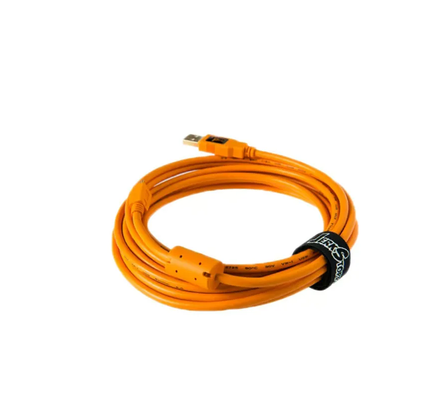 Tether Tools Starter Tethering Kit with USB 3.0 Micro-B Right Angle Cable (Orange)