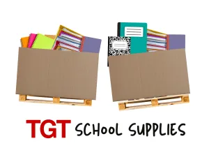 TGT School Supplies Pallet