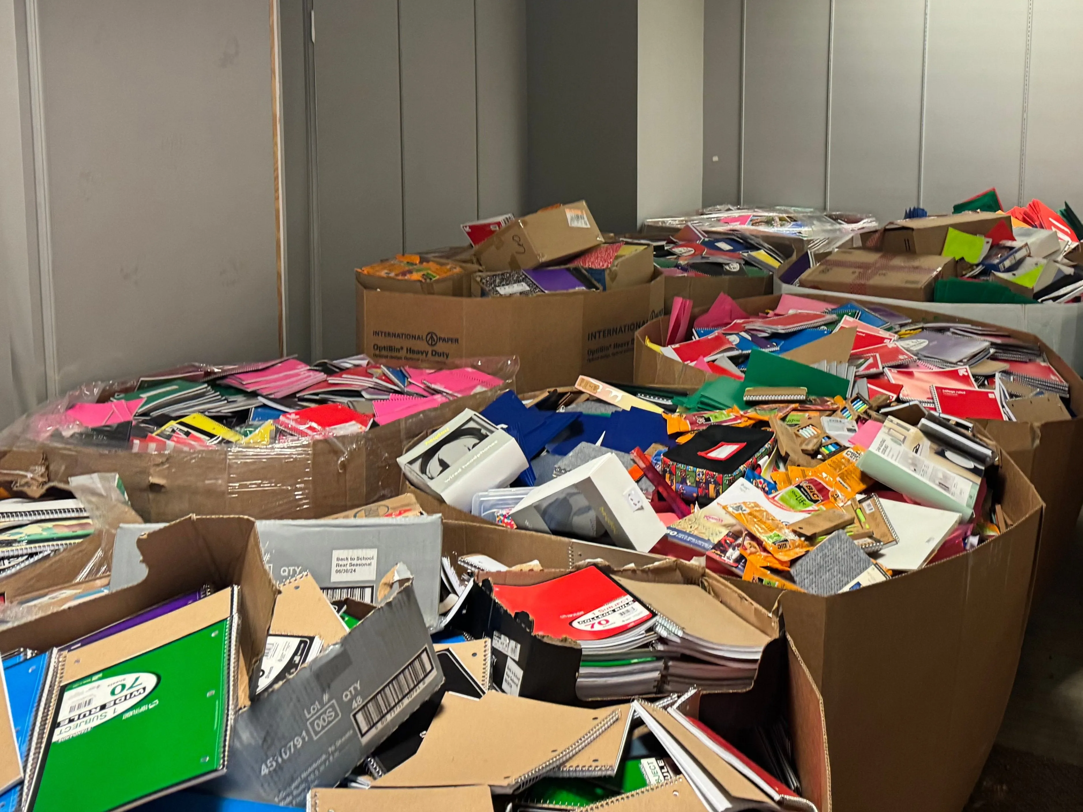 TGT School Supplies Pallet