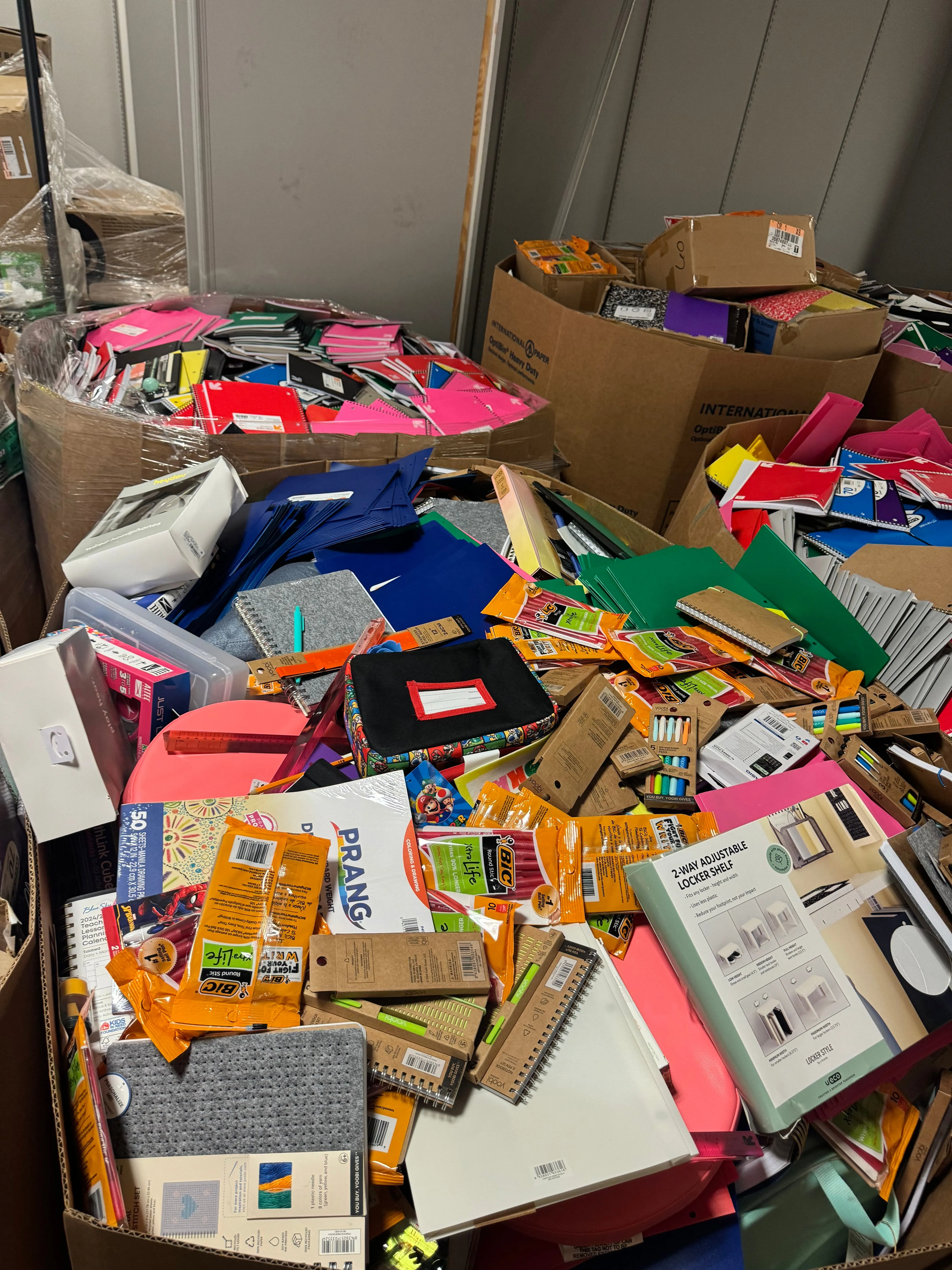TGT School Supplies Pallet