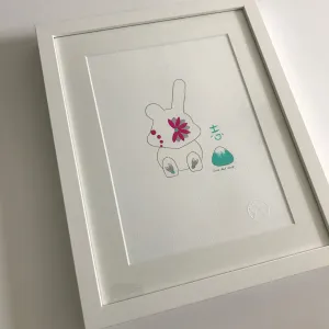 The Evolution of Dinkie #2 - Framed