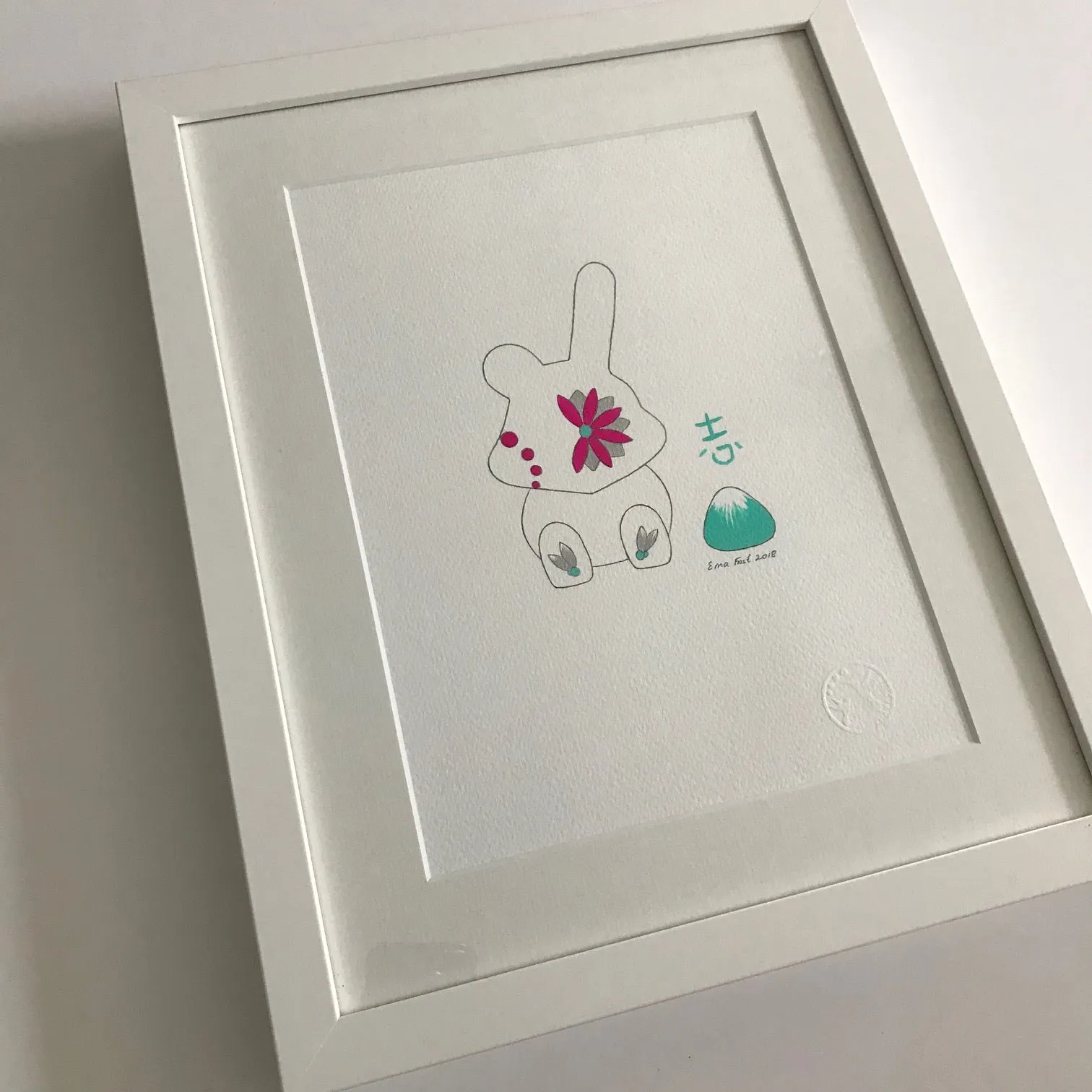 The Evolution of Dinkie #2 - Framed