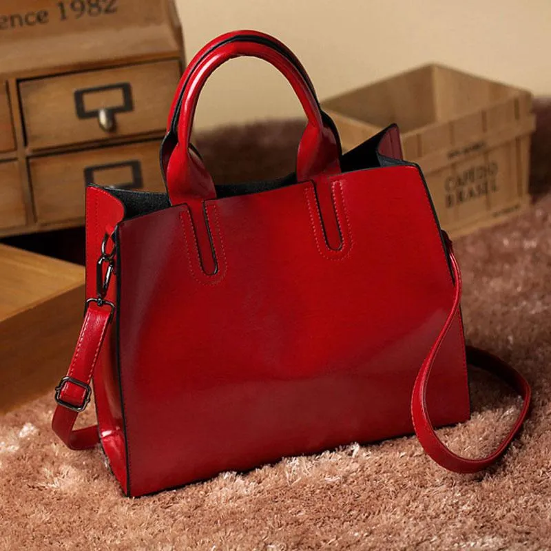 The Perforated Tote Leather Bags