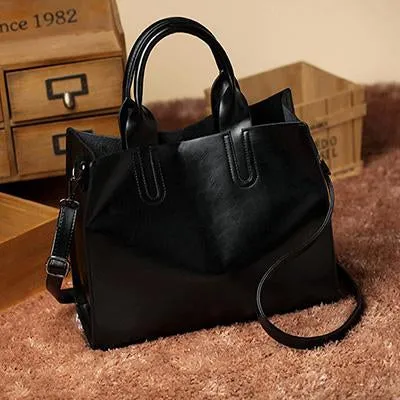 The Perforated Tote Leather Bags