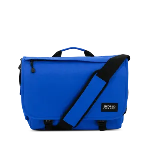 Thomas Laptop Messenger Bag in Cobalt Blue