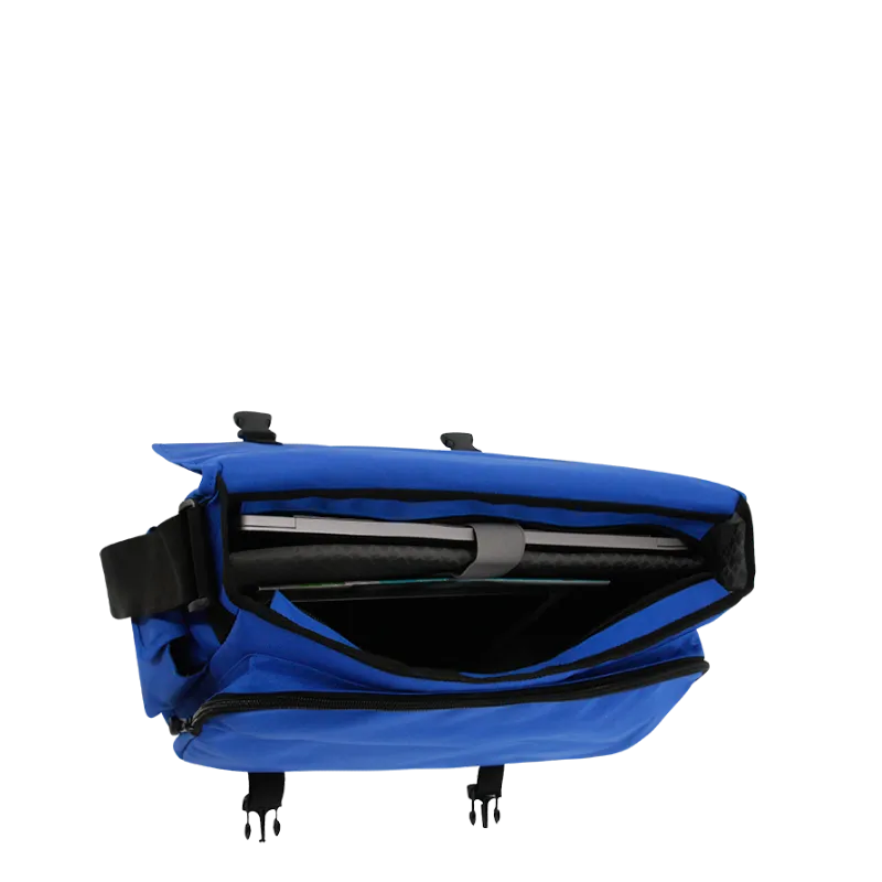 Thomas Laptop Messenger Bag in Cobalt Blue
