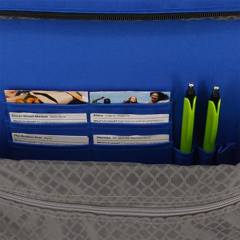 Thomas Laptop Messenger Bag in Cobalt Blue