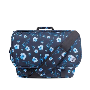 Thomas Laptop Messenger Bag in Night Bloom