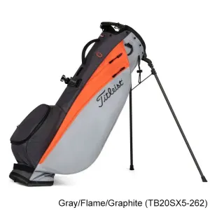 Titleist Players 4 Carbon Stand Bag Gray/Flame/Graphite (TB20SX5-26