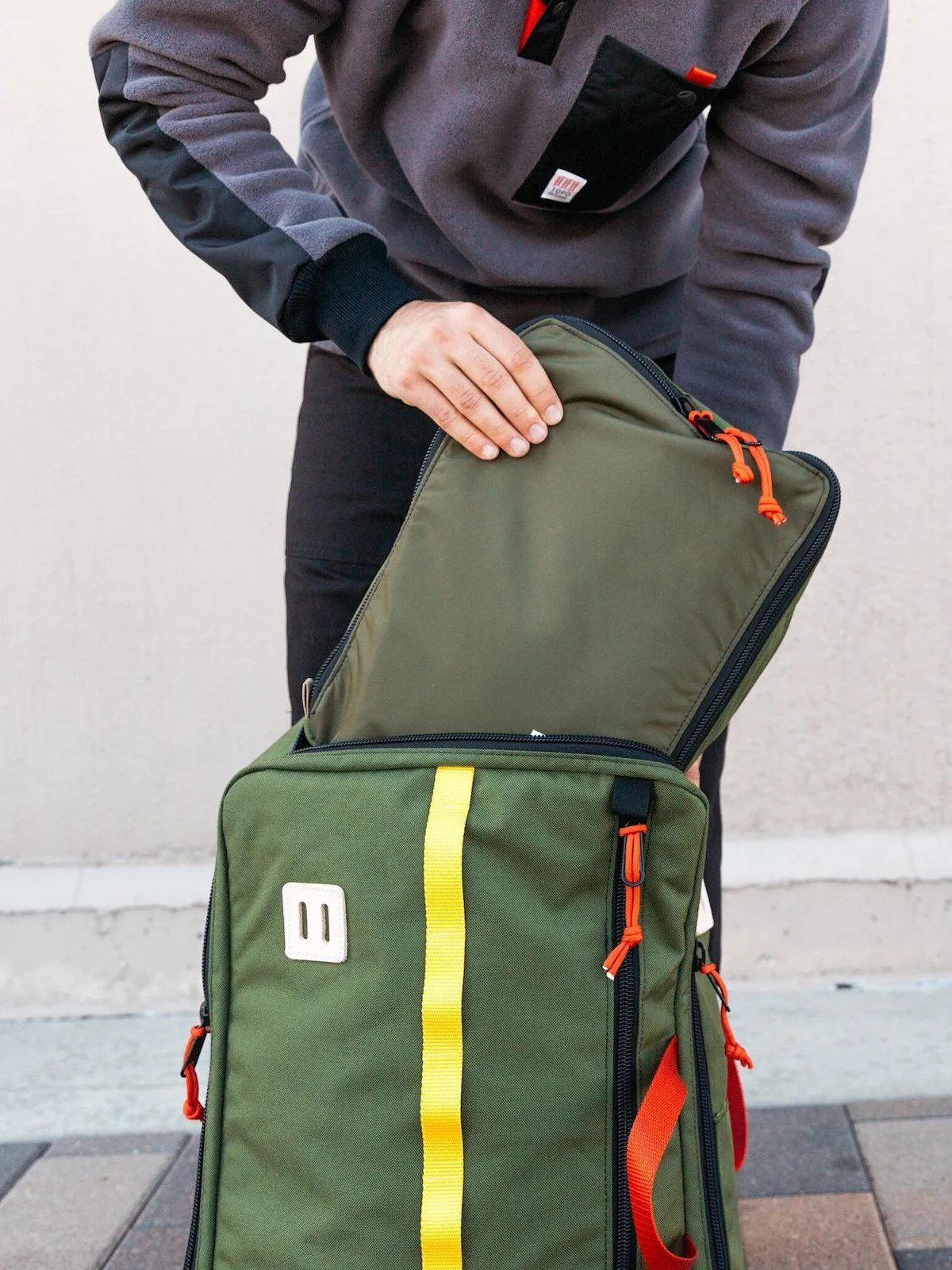Topo Designs Pack Bag 10L Black