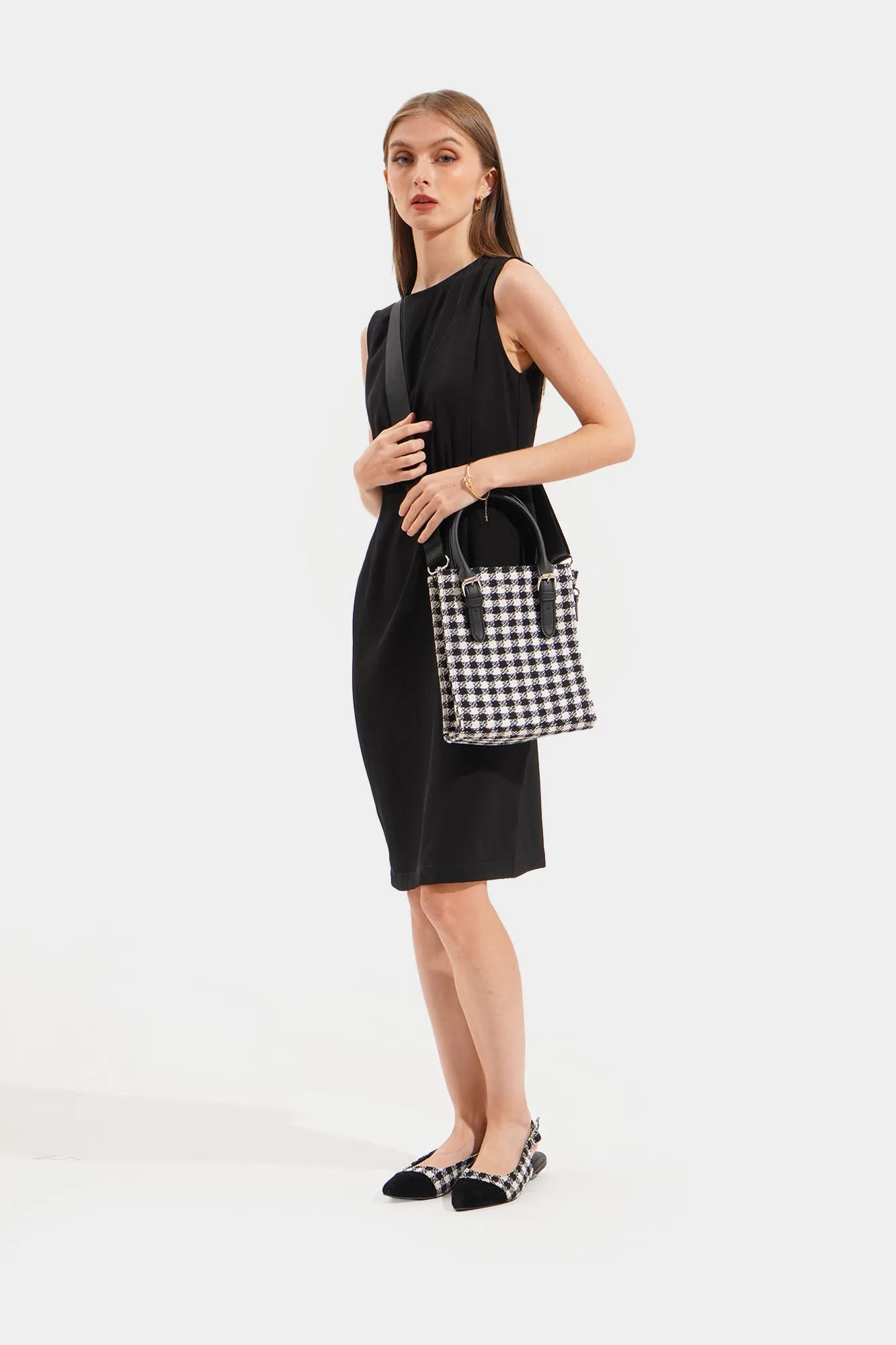 Tweed Sling Bag