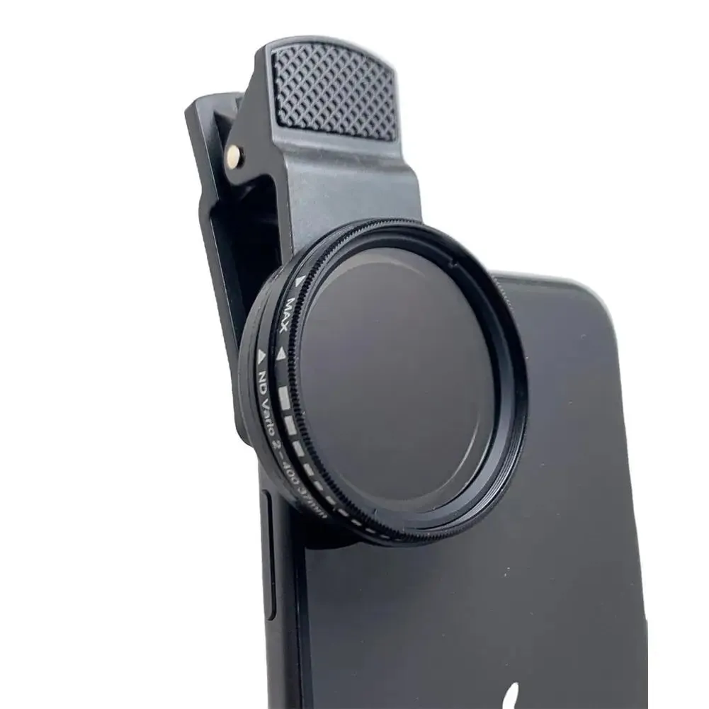 Universal Clip-on 37mm-52mm ND2-400 Phone Lens Filter