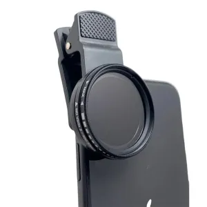 Universal Clip-on 37mm-52mm ND2-400 Phone Lens Filter