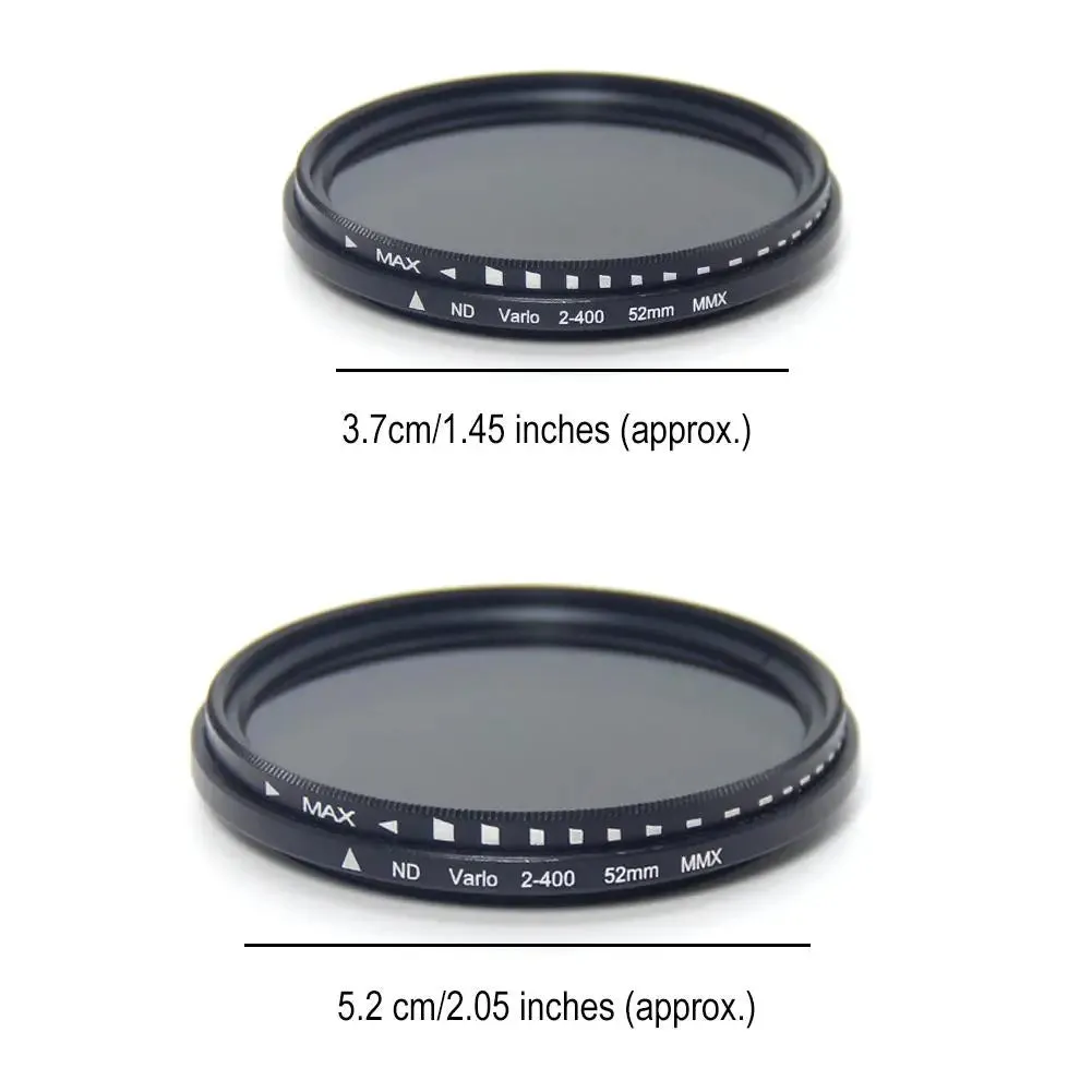 Universal Clip-on 37mm-52mm ND2-400 Phone Lens Filter