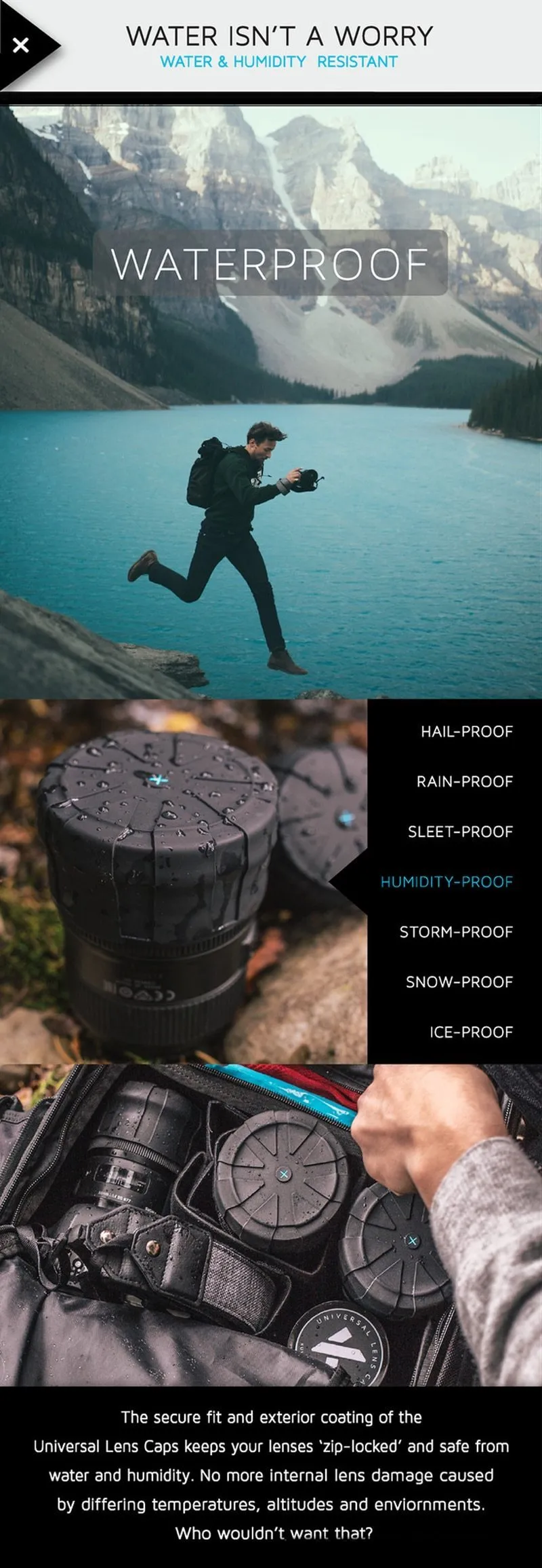 Universal Lens Cap