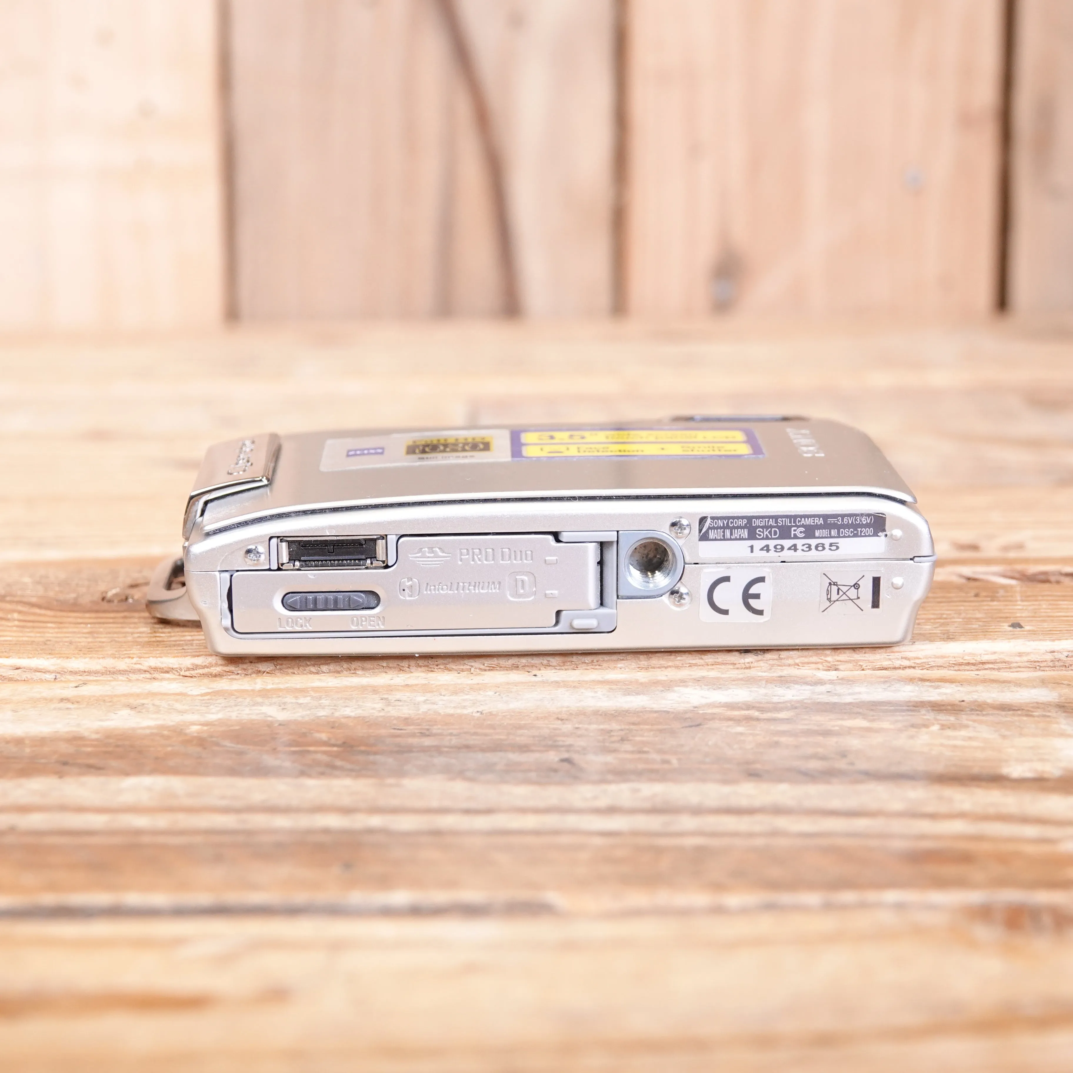 Used Sony Cybershot T200 Camera