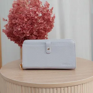 Vegan Leather Fitzroy Wallet - Grey