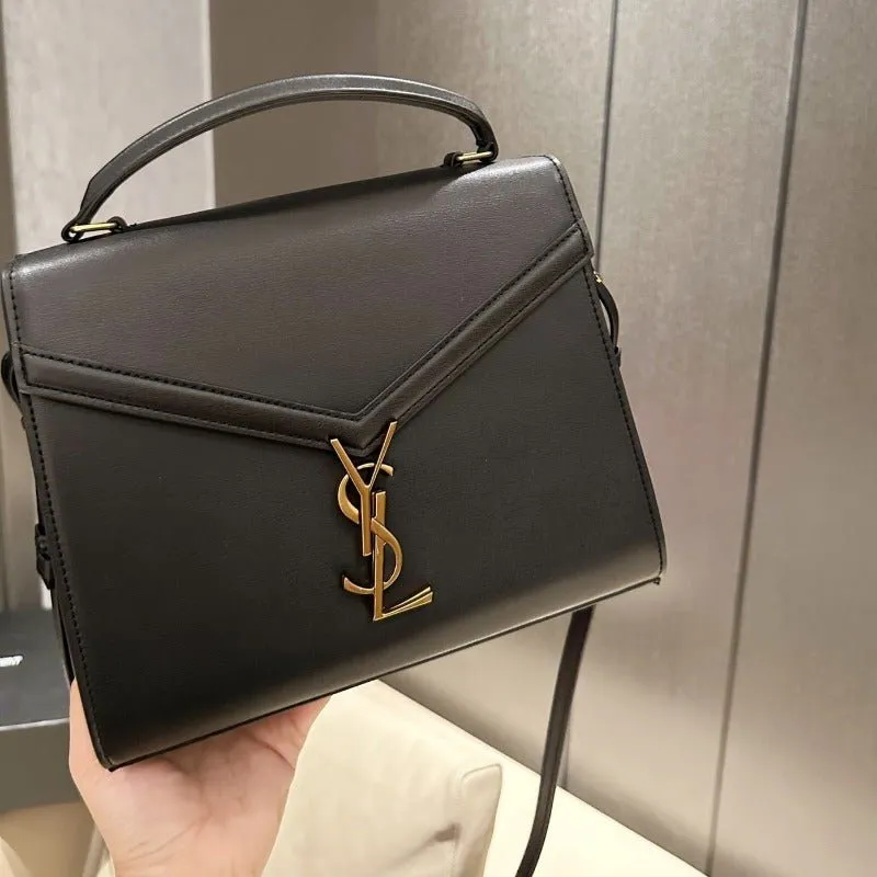 VELORA - Cassandra Medium Top Handle Bag Black