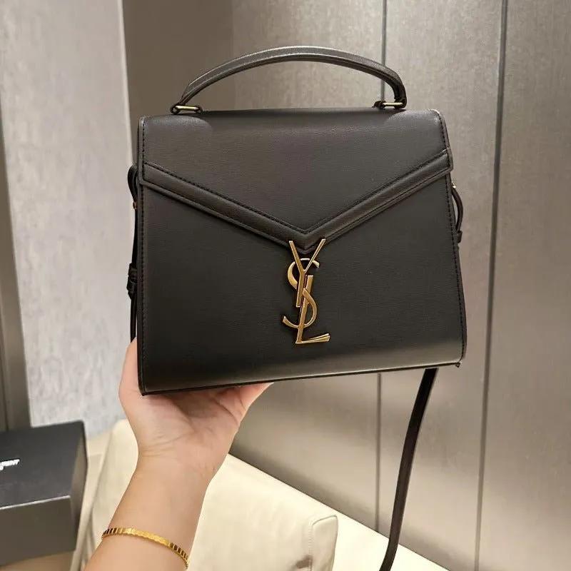 VELORA - Cassandra Medium Top Handle Bag Black
