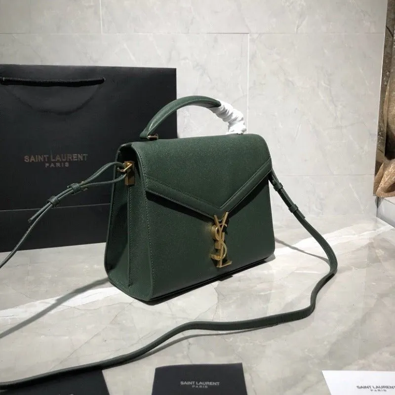 VELORA - Cassandra Medium Top Handle Bag Dark Green