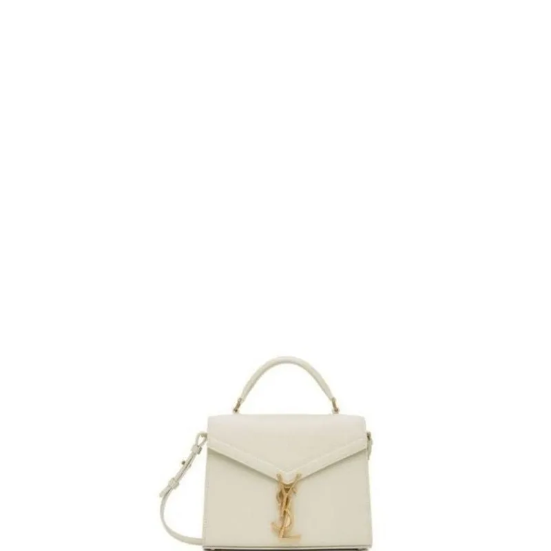 VELORA - Cassandra Medium Top Handle Bag White