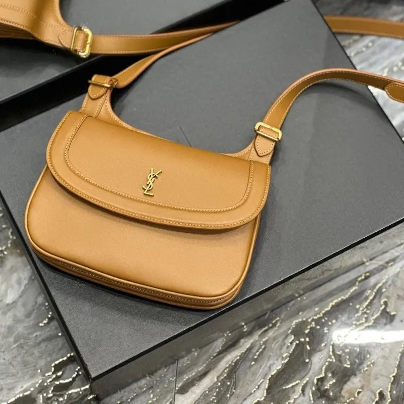 VELORA - Charlie Messenger Bag Brown