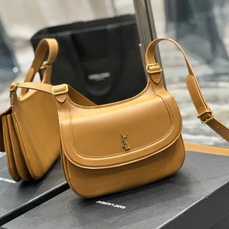 VELORA - Charlie Messenger Bag Brown