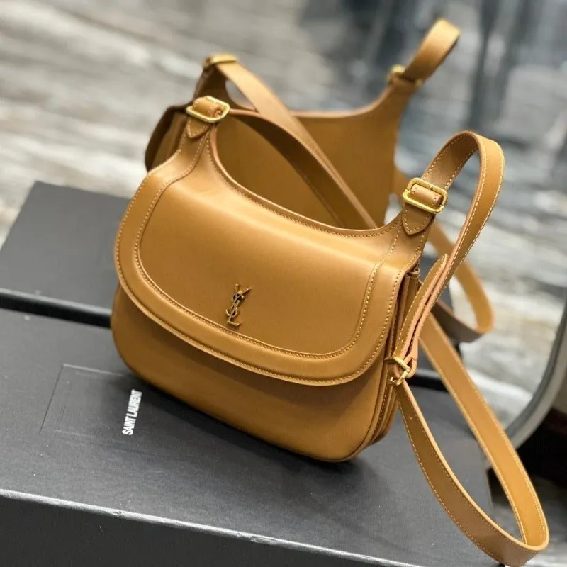 VELORA - Charlie Messenger Bag Brown