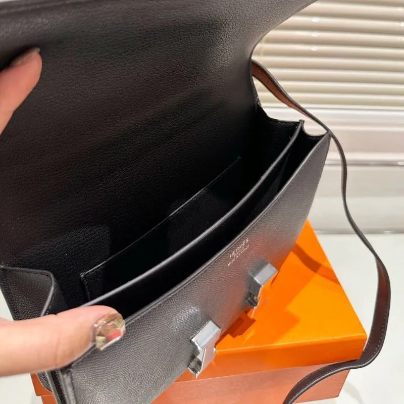 VELORA - Constance Bag Black/Silver