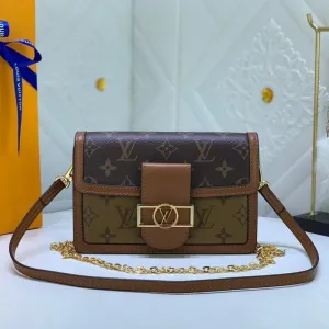 VELORA - DAUPHINE MM Bag Brown