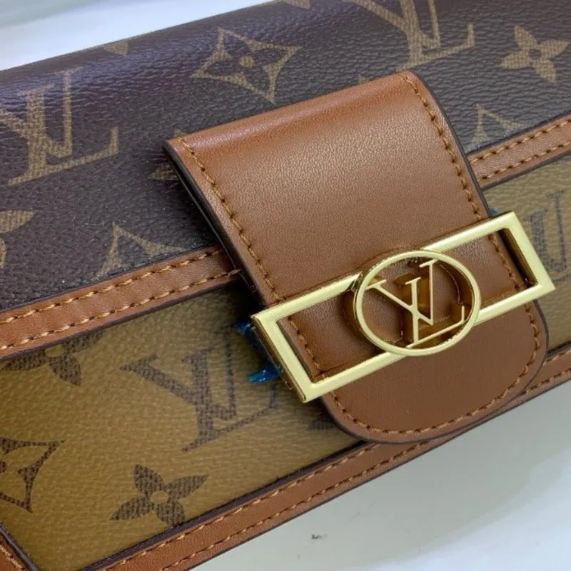 VELORA - DAUPHINE MM Bag Brown