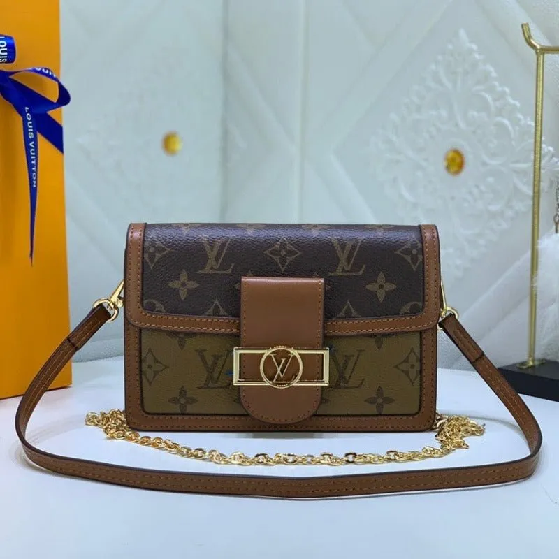 VELORA - DAUPHINE MM Bag Brown