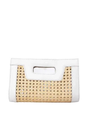 Venice Mini Cane Leather Clutch